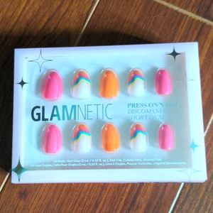 Glamnetic short oval press on nails